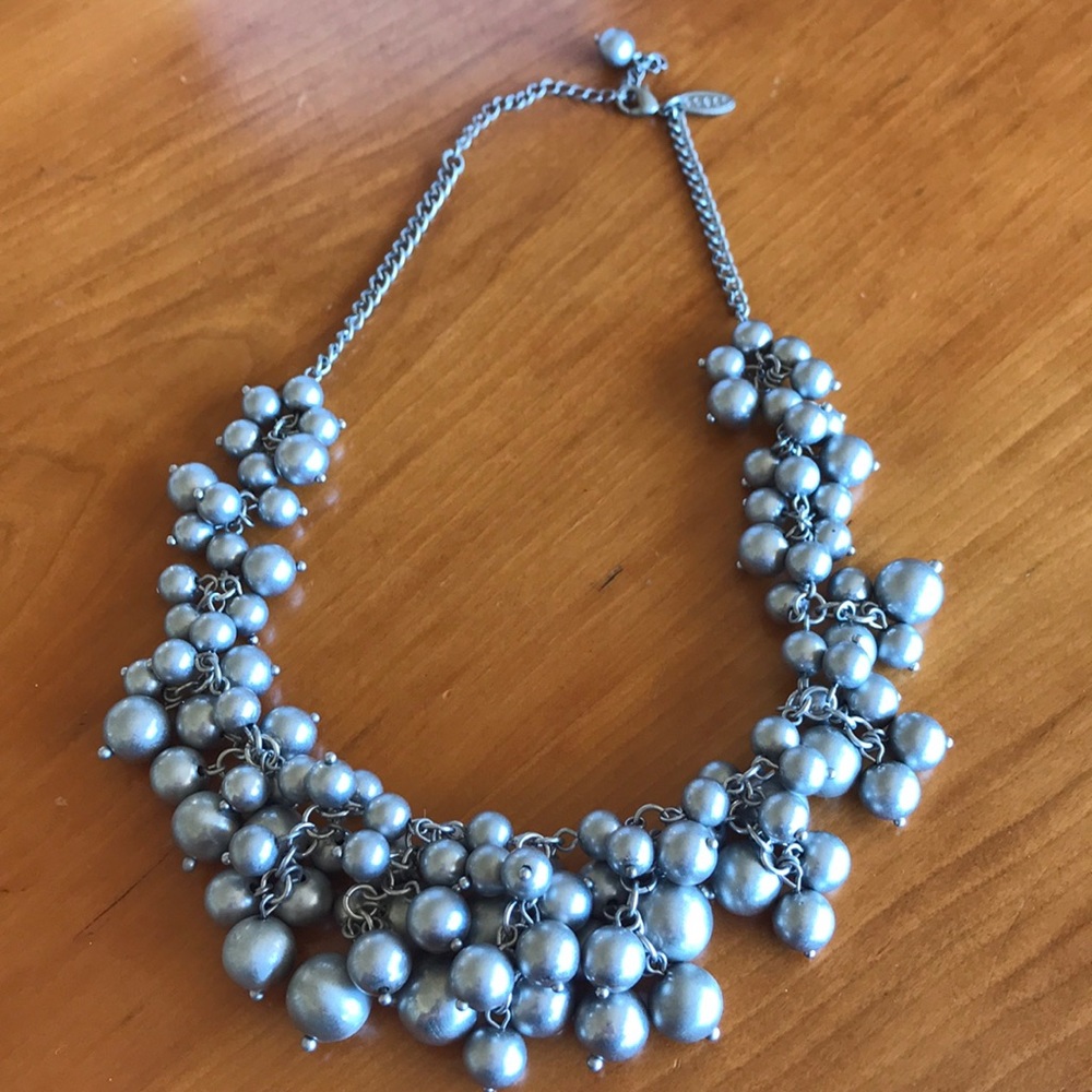 Silver Bauble necklace